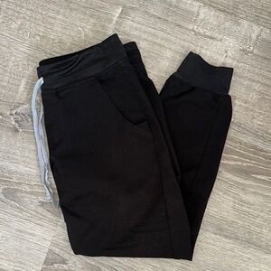 FIGS Black Jogger Scrub Pants